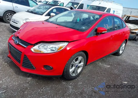 2014 Ford Focus Se z USA, uszkodzony, nr VIN 1FADP3F25EL435437